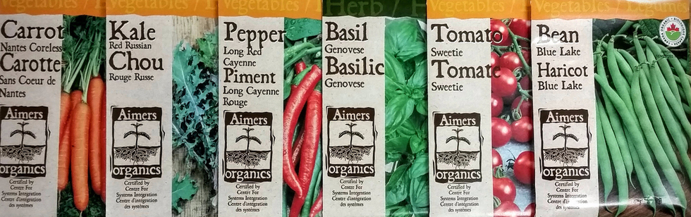 <h1>Aimers Organic Vegetable Seeds</h1><span>A broad selection of GMO free certified organic seeds.</span> <br><a href="/userContent/documents/2017_PNWAimers_Organic_PacketForm.pdf" target="_top" style="border:none;text-decoration:underline;">Click here for more information.</a>